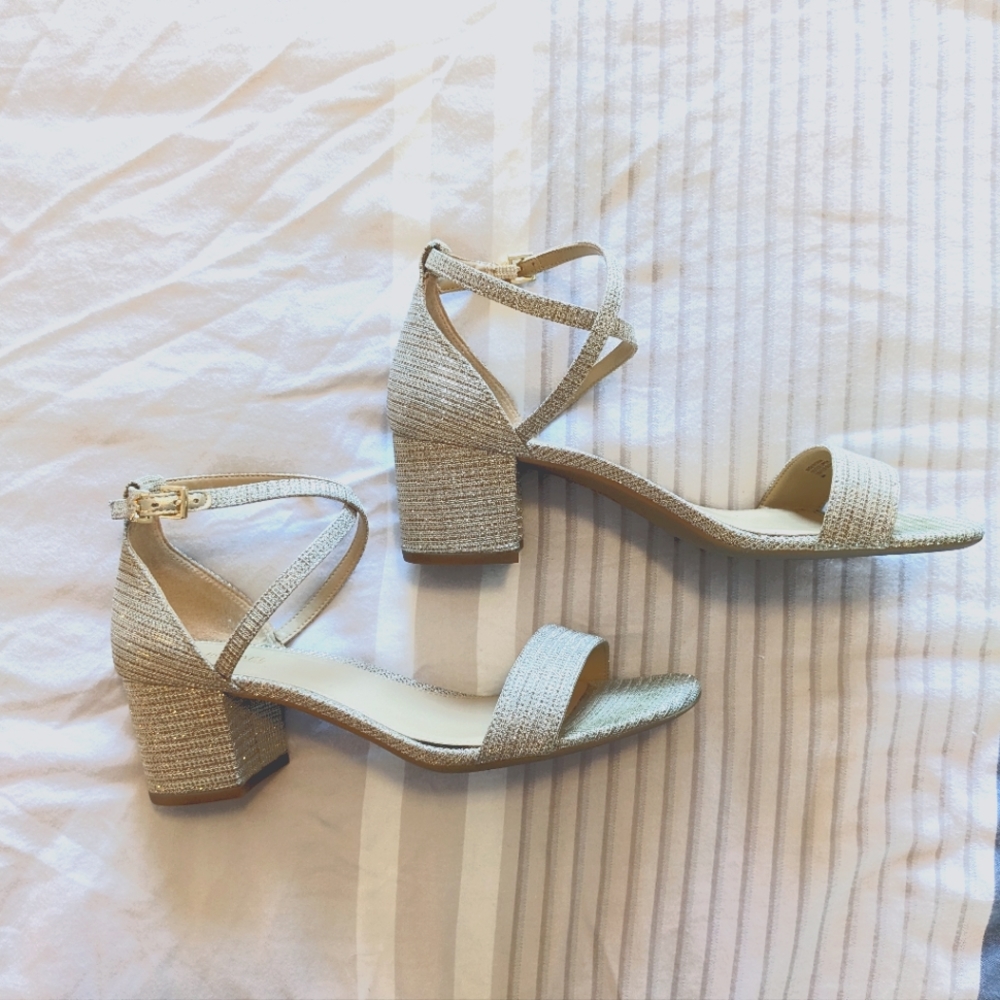 Michael Kors Serena Strappy Sandal Gold